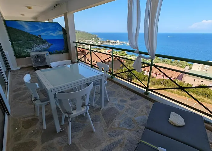 Апартаменты Cap Corse Severa Vue Sur Санта Севера